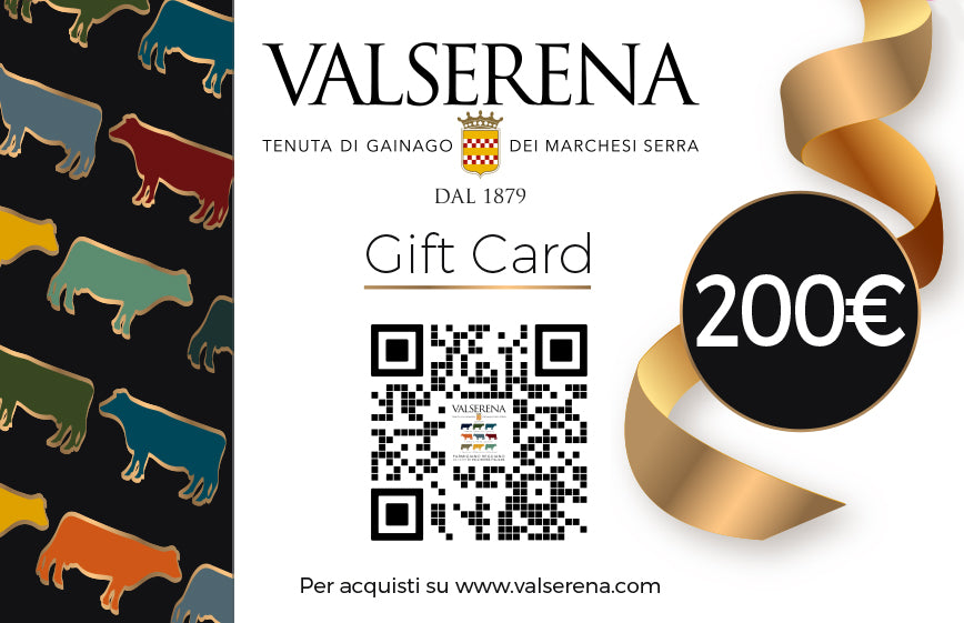 Carta Regalo Valserena — Scegli il Parmigiano che ami